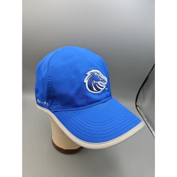 Nike Other - Boise State University BSU Nike Featherlight Dri-fit Broncos Football Hat Cap